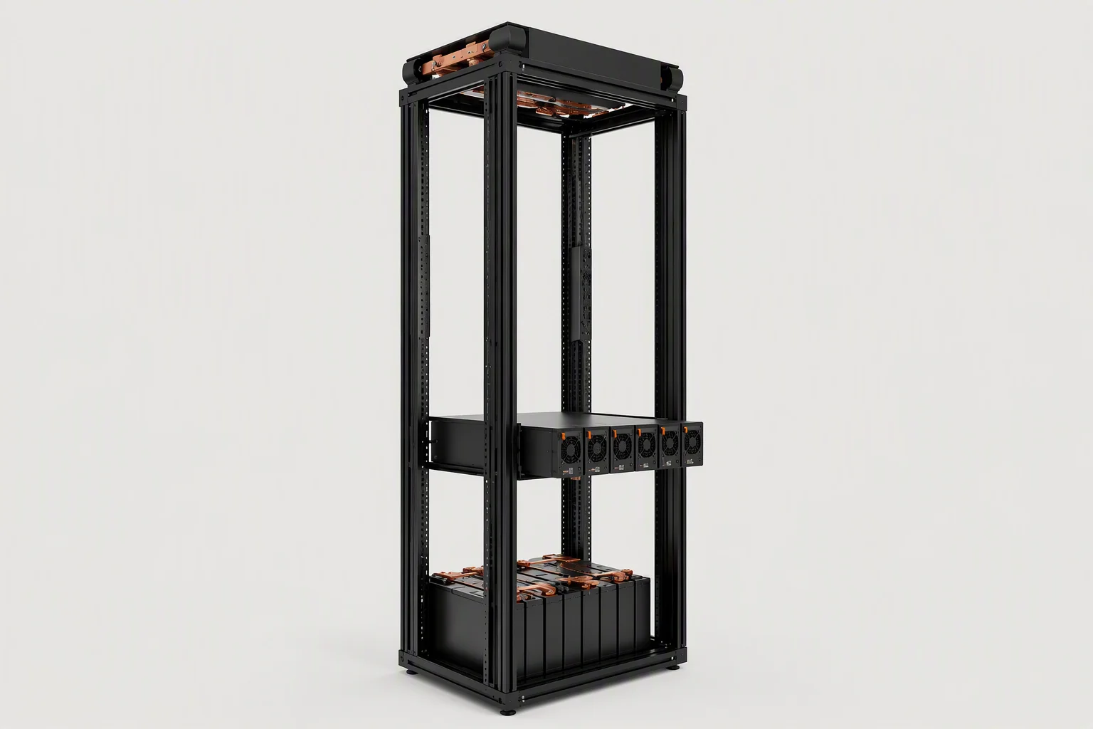 VoltFab integrated rack power system