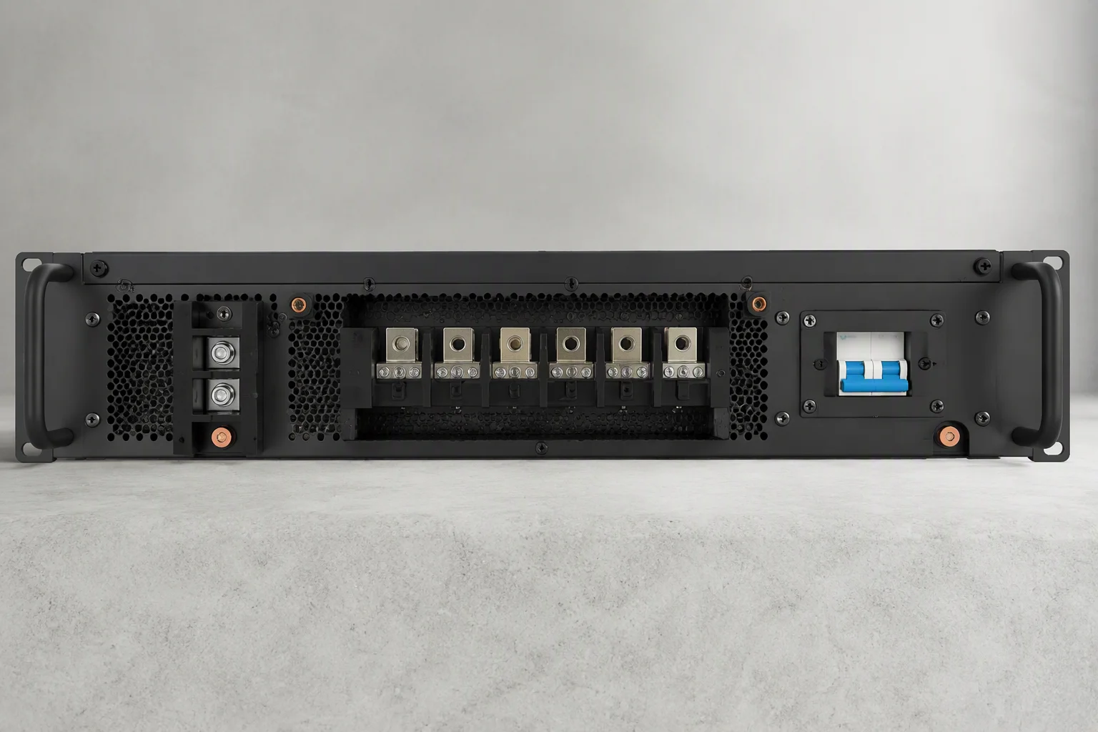 BBU BMS board and CAN bus connector detail