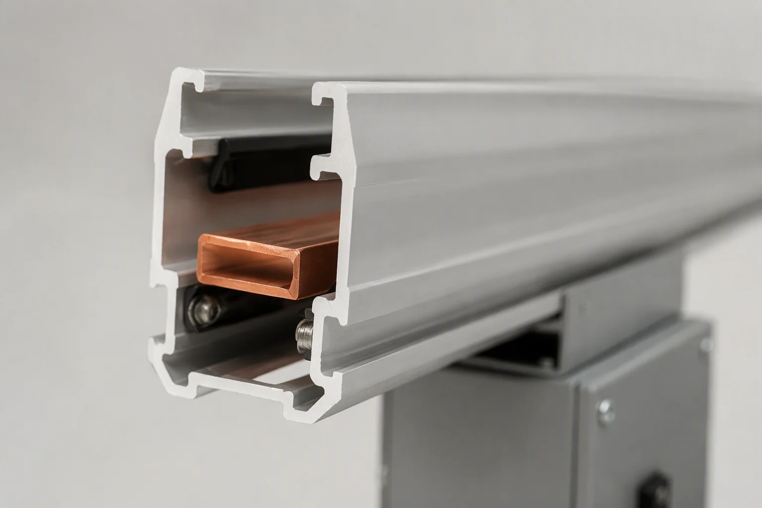 Busway joint stack and tap-off window detail