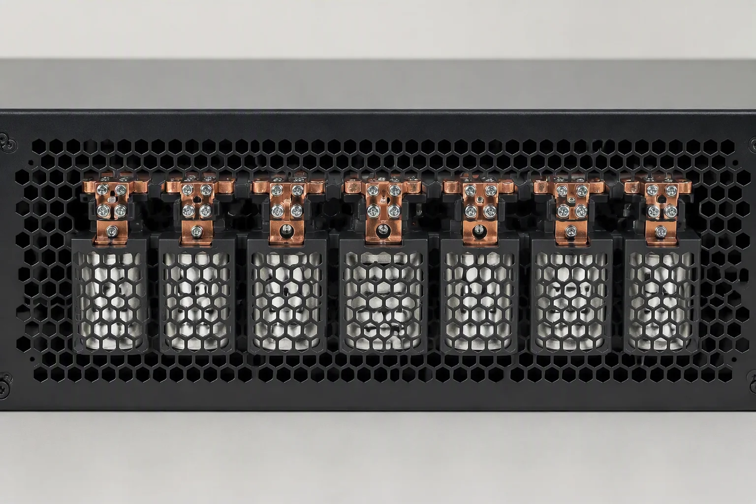 Supercapacitor module terminal block and balancing board detail
