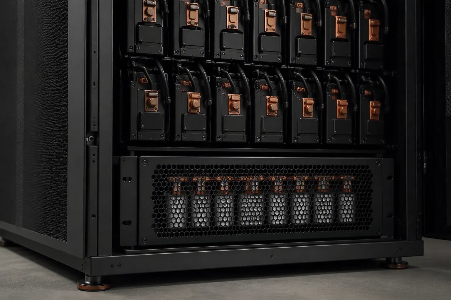 BBU and supercapacitor modules in a power shelf